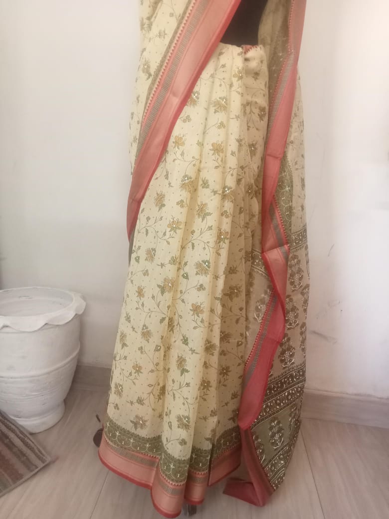 Sunny day saree