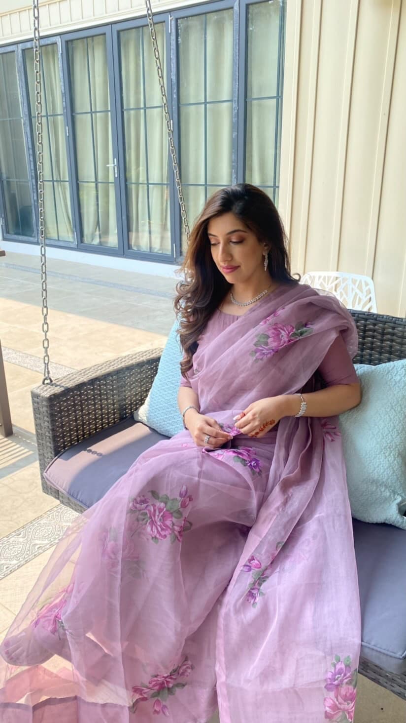 Bahaar stitched saree