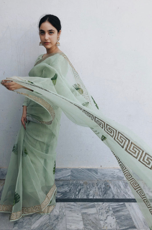 Sanam Stitched Saree