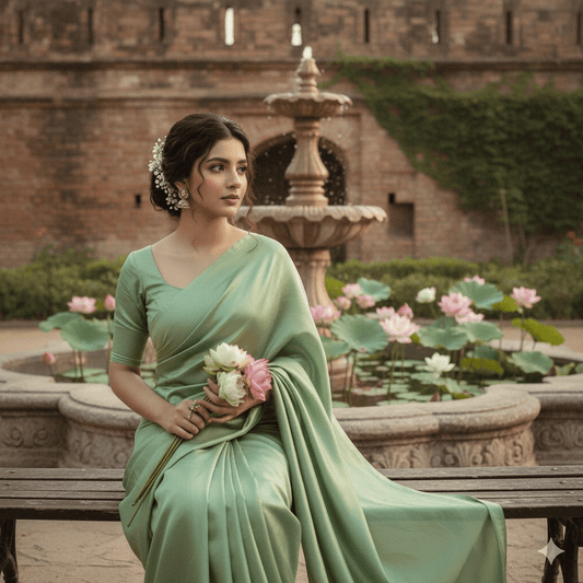 How to Drape a Bridal Saree Like a Pro — Step-by-Step Guide for Pakistani Brides