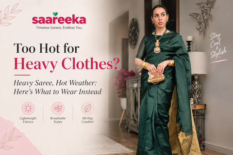 Too Hot for Heavy Clothes? Heavy Saree, Hot Weather: Here's What to Wear Instead