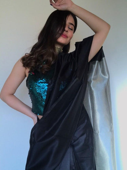 Black and Silver