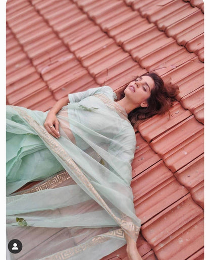 Sanam Stitched Saree