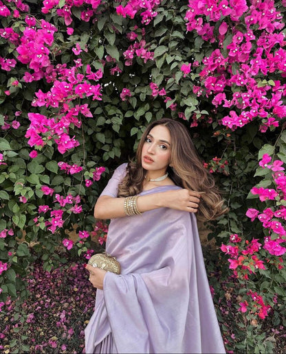 Mauve & gold