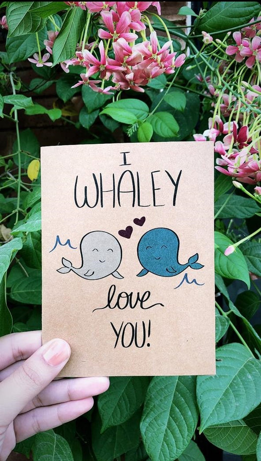 whaley love you card